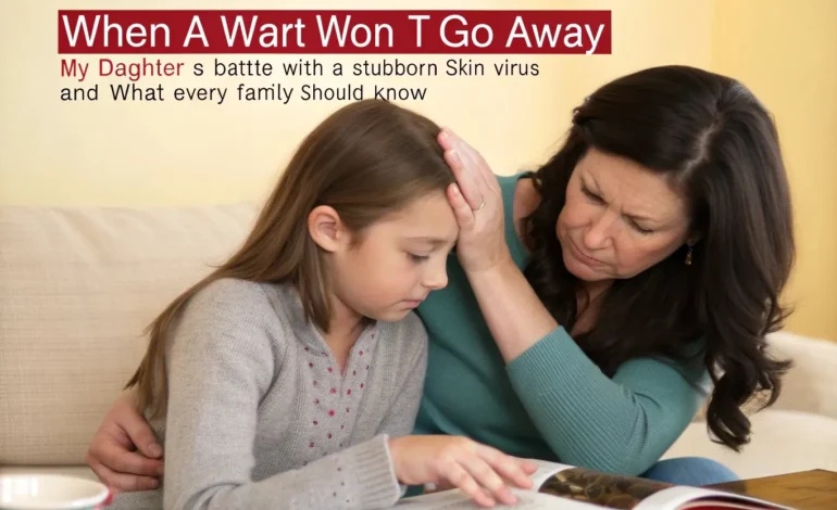 When a Wart Won’t Go Away: My Daughter’s Battle With a Stubborn Skin Virus and What Every Family Should Know
