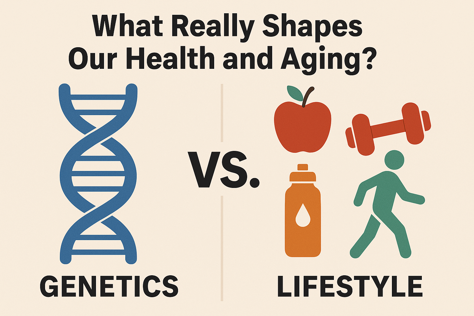 Genetics vs. Lifestyle: What Really Shapes Our Health and Aging?