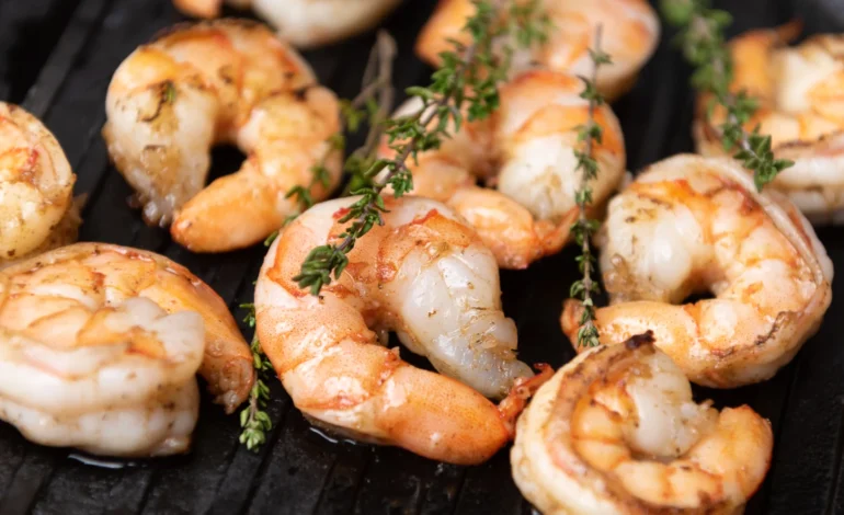 Caribbean Jerk Shrimp With Cauliflower Rice