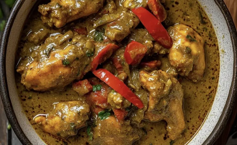 Low Carb Jamaican Curry Chicken – A Healthy Caribbean Classic by Charles Mattocks