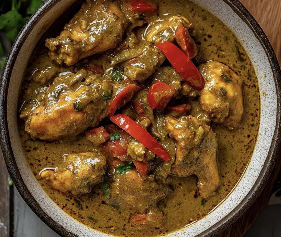 Low Carb Jamaican Curry Chicken – A Healthy Caribbean Classic by Charles Mattocks