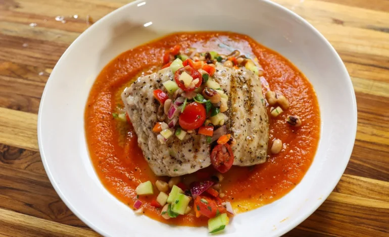 Low Carb Spicy Saucy Caribbean Mahi Mahi