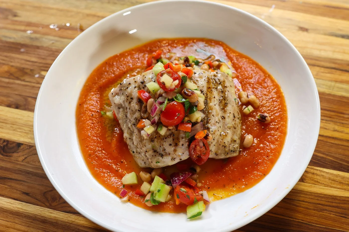 Low Carb Spicy Saucy Caribbean Mahi Mahi