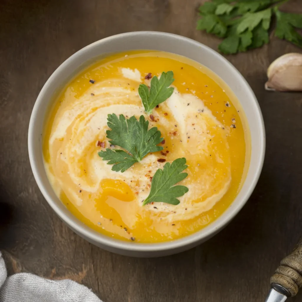 low carb coconut soup