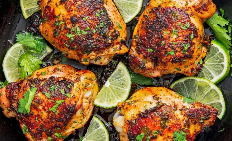 Broiled Ginger-Lime Chicken Recipe