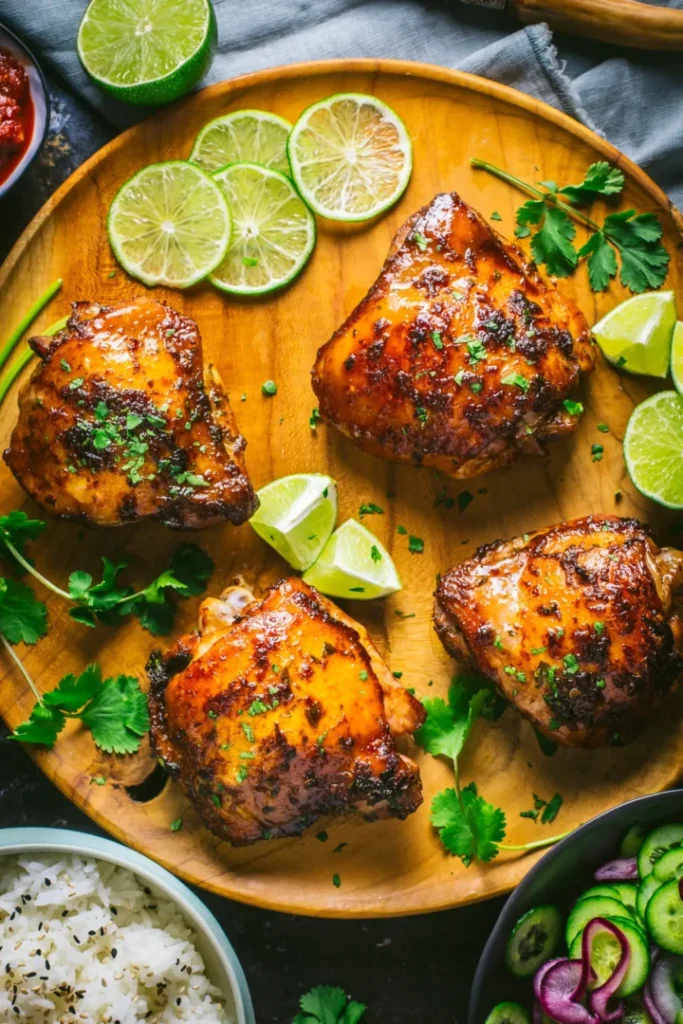 Broiled Ginger-Lime Chicken recipe