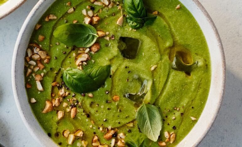 Creamy Coconut Zucchini Soup Recipe | Healthy & Comforting | Ravoke