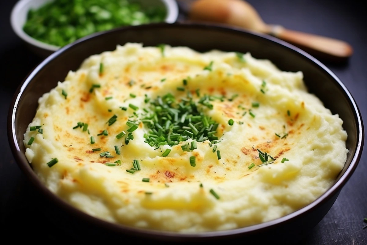 Mashed Cauliflower (With a Little Heat if you like)