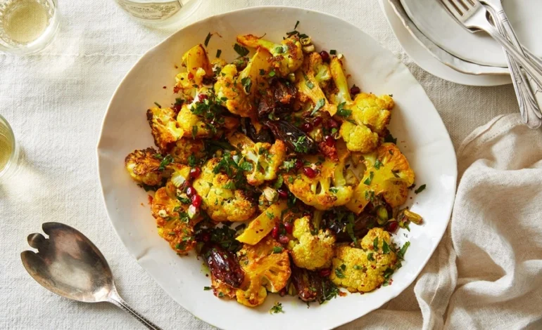 Roasted Cauliflower Recipe (with a twist)