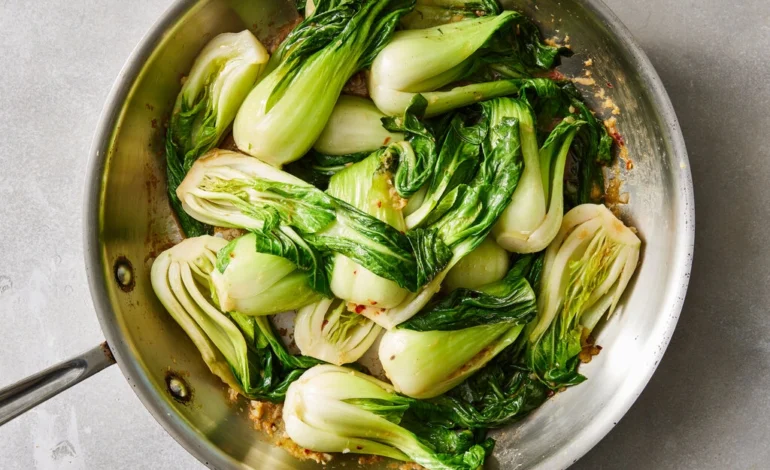 Easy Garlic Bok Choy Recipe
